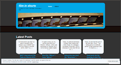 Desktop Screenshot of filminshorts.wordpress.com