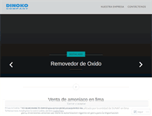 Tablet Screenshot of dinoko.wordpress.com