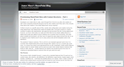 Desktop Screenshot of jamesmacesp.wordpress.com