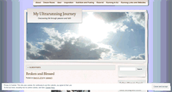 Desktop Screenshot of myultrarunningjourney.wordpress.com