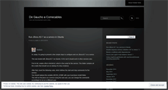 Desktop Screenshot of gauchoacomecable.wordpress.com