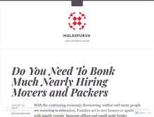 Tablet Screenshot of hulaspurva.wordpress.com