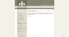 Desktop Screenshot of kellytim.wordpress.com