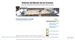 Desktop Screenshot of eventosblog.wordpress.com