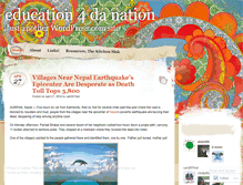 Tablet Screenshot of education4danation.wordpress.com