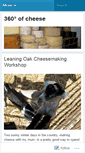 Mobile Screenshot of 360degreescheese.wordpress.com