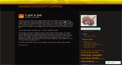 Desktop Screenshot of aardvarkinpyjamas.wordpress.com