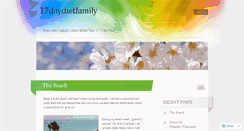 Desktop Screenshot of 17daydietfamily.wordpress.com
