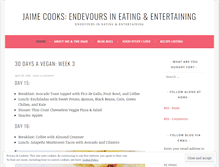 Tablet Screenshot of jaimecooks.wordpress.com