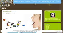 Desktop Screenshot of fhsart.wordpress.com