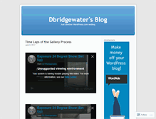 Tablet Screenshot of dbridgewater.wordpress.com