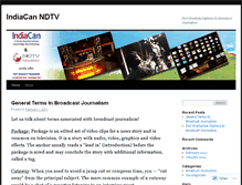 Tablet Screenshot of indiacanndtv.wordpress.com