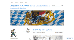 Desktop Screenshot of bavarianairforce.wordpress.com