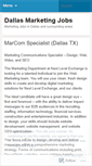 Mobile Screenshot of marketingjobsdallas.wordpress.com