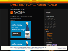 Tablet Screenshot of familyfirstma.wordpress.com