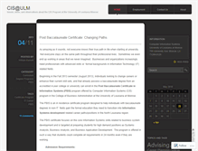 Tablet Screenshot of cisulm.wordpress.com