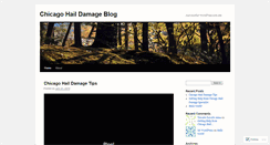 Desktop Screenshot of chicagohaildamage.wordpress.com