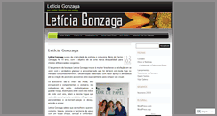 Desktop Screenshot of byleticiagonzaga.wordpress.com
