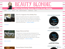 Tablet Screenshot of beautyblondiedotorg.wordpress.com