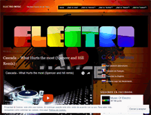 Tablet Screenshot of musicofelectro.wordpress.com