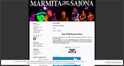 Desktop Screenshot of marmiteros.wordpress.com