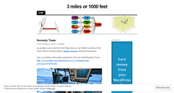 Desktop Screenshot of 3miles1000feet.wordpress.com