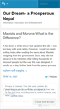 Mobile Screenshot of dreamnepal.wordpress.com