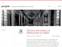 Tablet Screenshot of jensfisk.wordpress.com