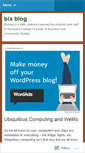 Mobile Screenshot of bixblog.wordpress.com