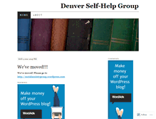 Tablet Screenshot of denverselfhelp.wordpress.com