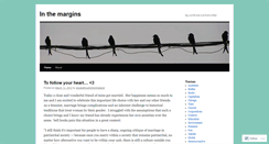 Desktop Screenshot of changeinthemargins.wordpress.com