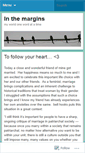 Mobile Screenshot of changeinthemargins.wordpress.com