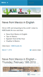 Mobile Screenshot of kmexradio.wordpress.com