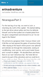 Mobile Screenshot of erinadventure.wordpress.com