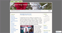 Desktop Screenshot of coloradogardening.wordpress.com