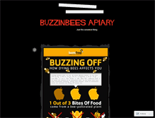 Tablet Screenshot of buzzinbees.wordpress.com