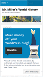Mobile Screenshot of mrmillerhistory.wordpress.com