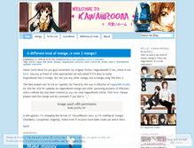 Tablet Screenshot of kawaiiroom.wordpress.com