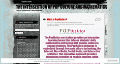 Desktop Screenshot of popmatics.wordpress.com