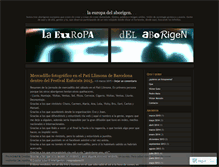 Tablet Screenshot of laeuropadelaborigen.wordpress.com