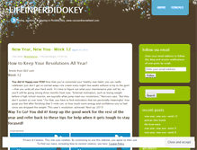 Tablet Screenshot of lifeinperdidokey.wordpress.com