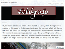 Tablet Screenshot of bernardovillar.wordpress.com