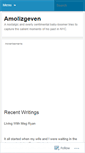 Mobile Screenshot of amolizgeven.wordpress.com