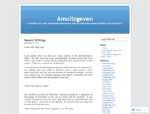 Tablet Screenshot of amolizgeven.wordpress.com