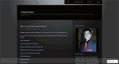Desktop Screenshot of owaisshafique.wordpress.com
