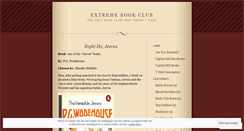 Desktop Screenshot of extremebookclub.wordpress.com