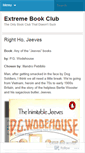 Mobile Screenshot of extremebookclub.wordpress.com
