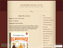 Tablet Screenshot of extremebookclub.wordpress.com