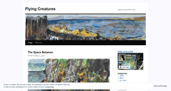 Desktop Screenshot of flyingcreature.wordpress.com