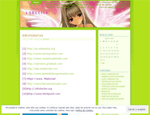 Tablet Screenshot of loresiss.wordpress.com